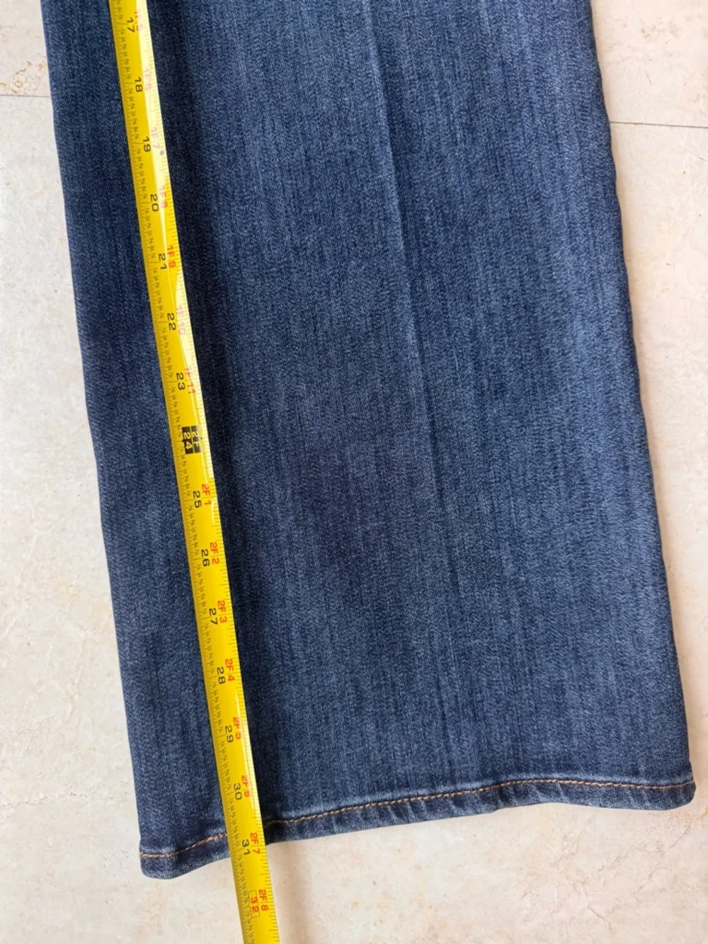 Frame Le Slim Palazzo Blue Jeans size 25 - Picture 13 of 13